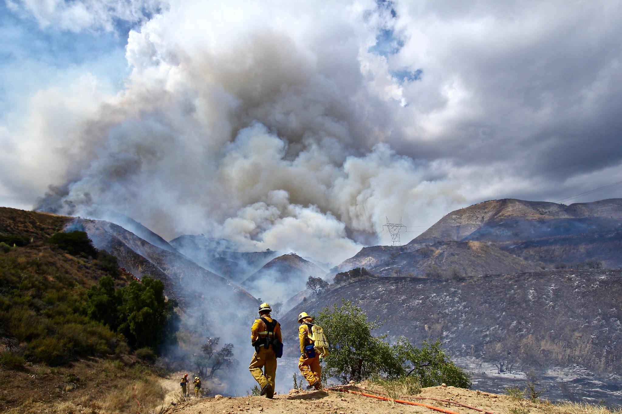 brush fire