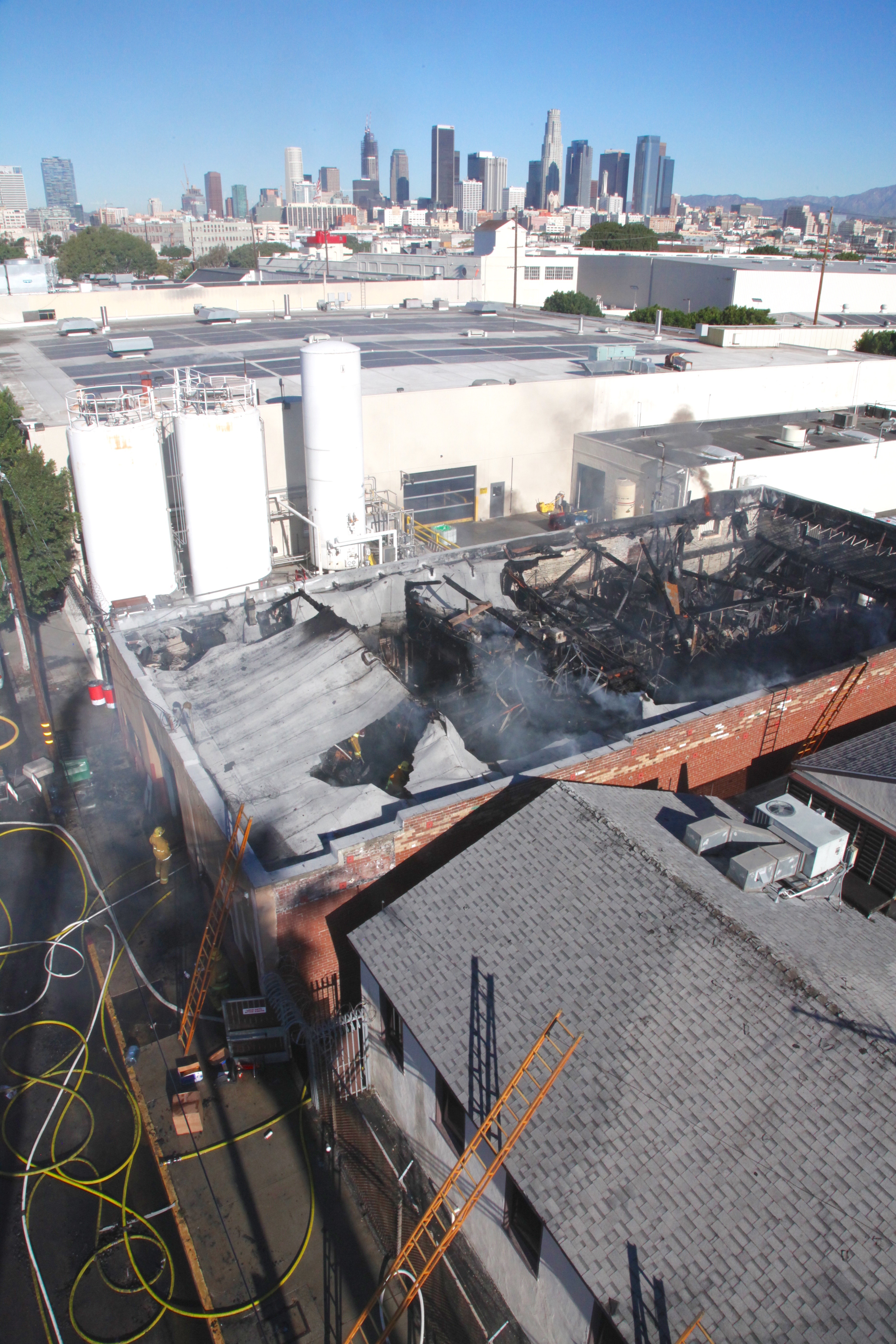 Metal Fabricating Firm Destroyed by Fire