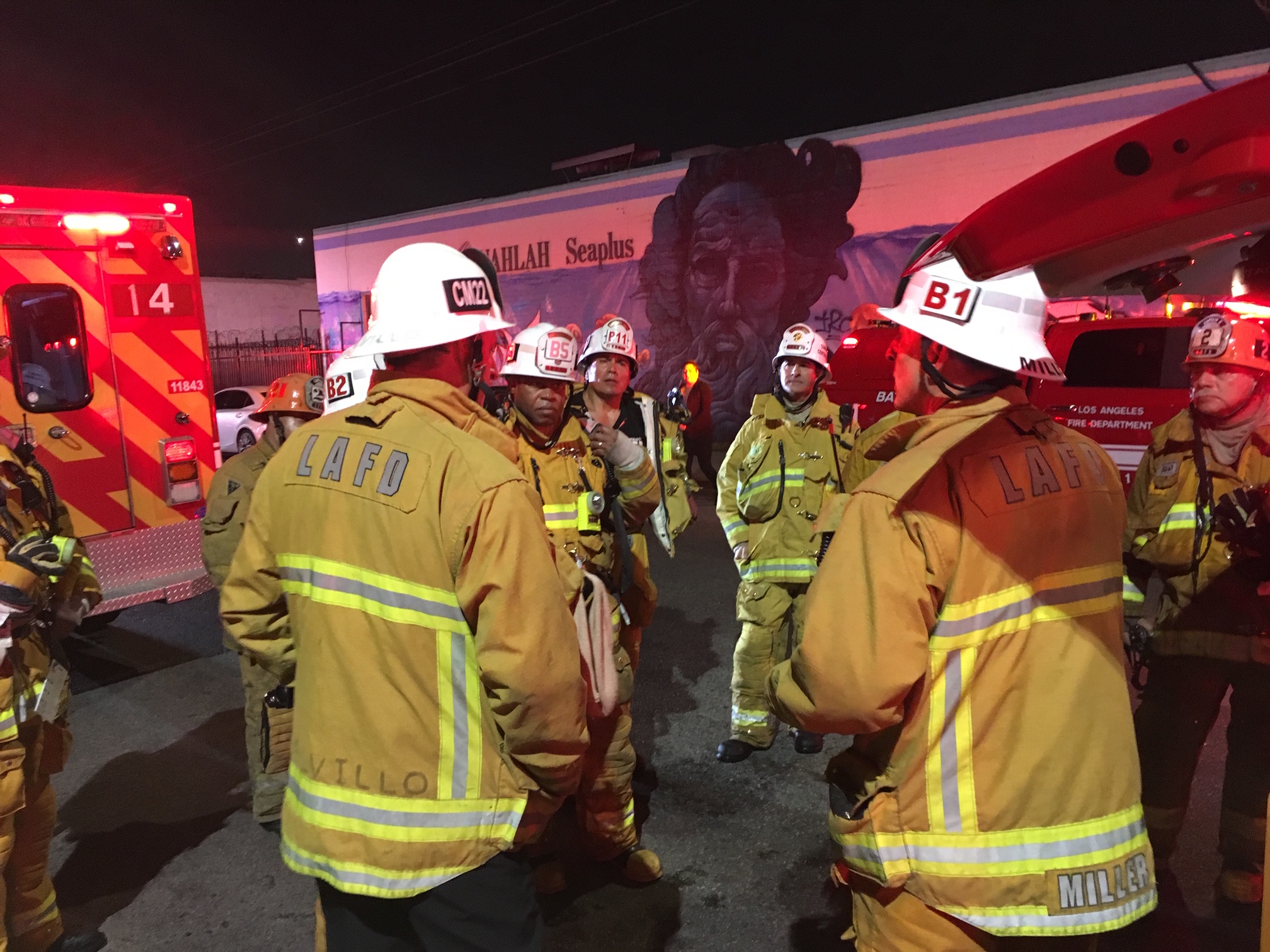 fire chiefs meeting after the fire