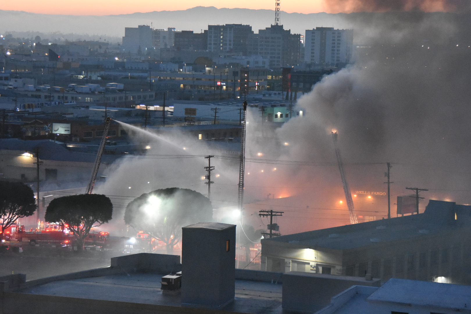 Defensive operation with heavy streams 