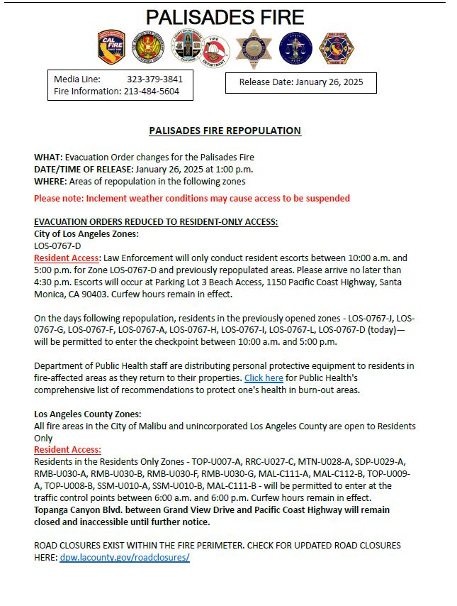 Repopulation press release page 1