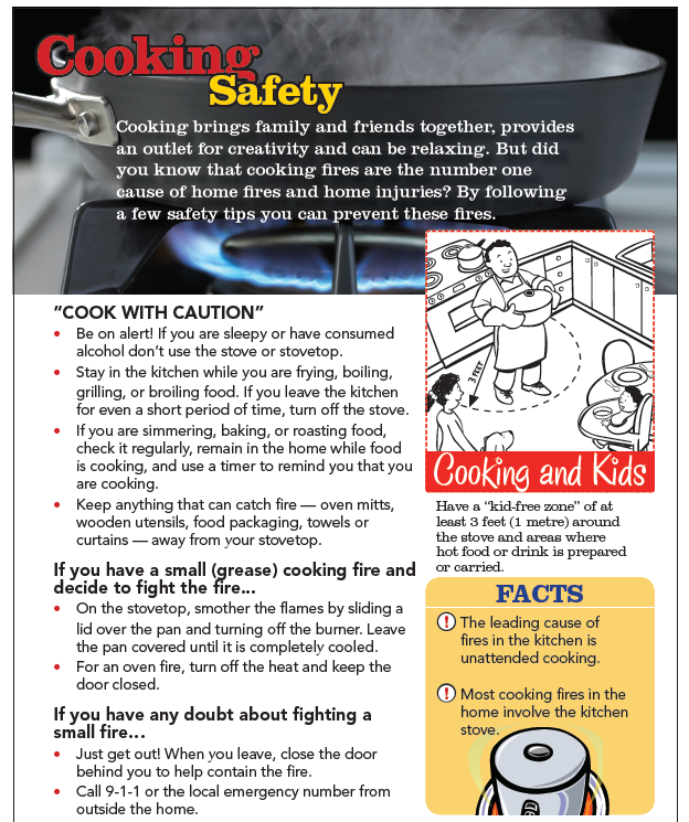 cooking safety tips