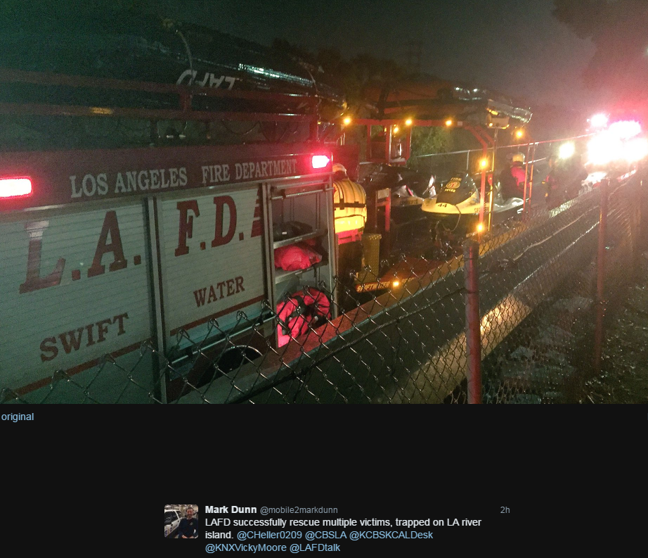 LAFD Swift Water Rescue